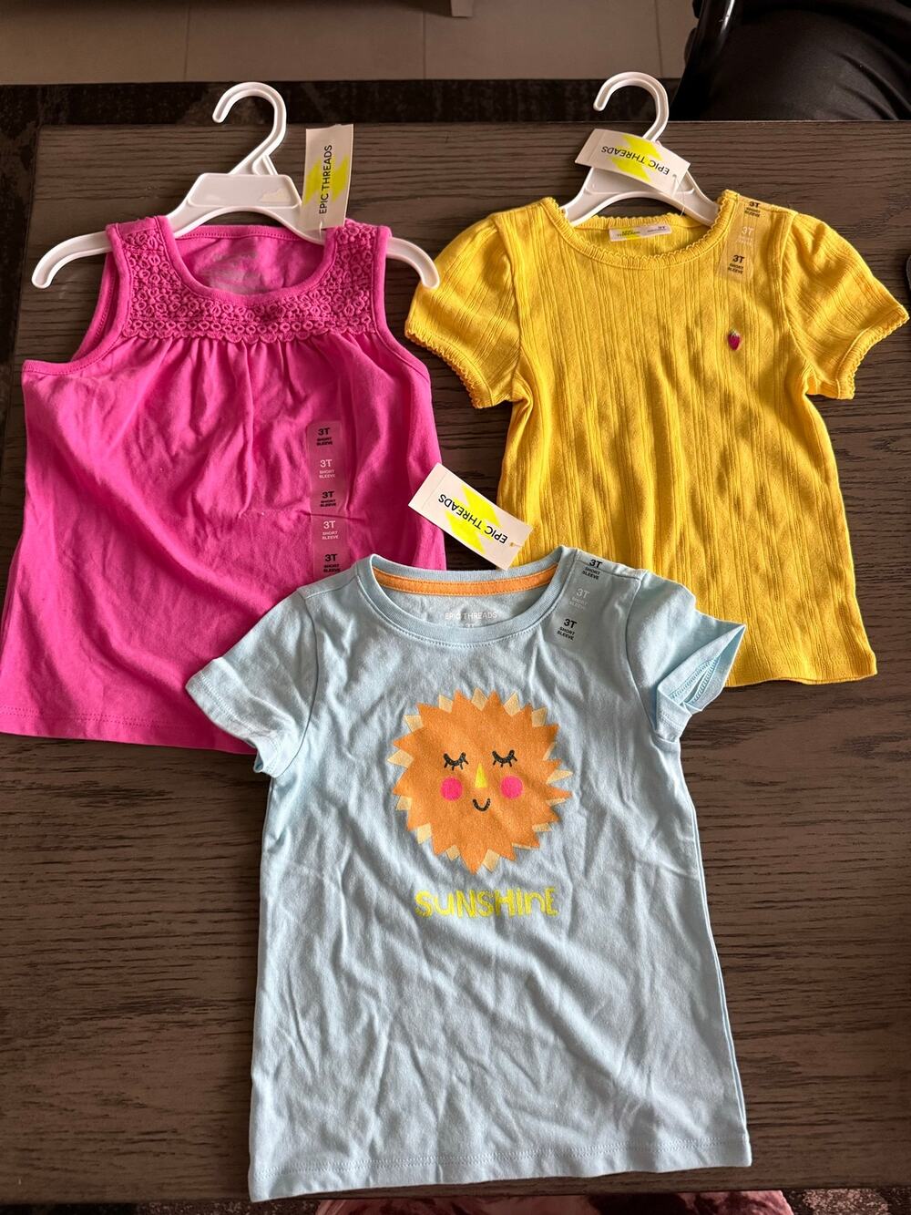 New Girls Epic Threads top Bundle-3T